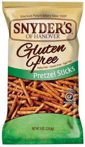 Gluten-free pretzels from Snyder's of Hanover